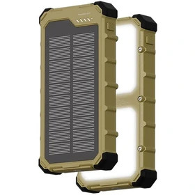 پاوربانک خورشیدی 20 وات 10000 پاورولوژی POWEROLOGY SOLARA POWER BANK PPBCHA100KH
