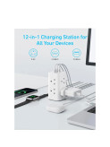 چندراهی برق انکر Anker Tower Extension Lead with USB Slots 12-in-1 مدل A9185